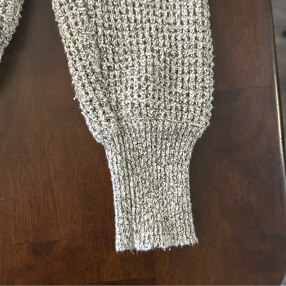 ASTR The Label Stephanie Surplice Neck Sweater Gray Size XS - Picture 7 of 14